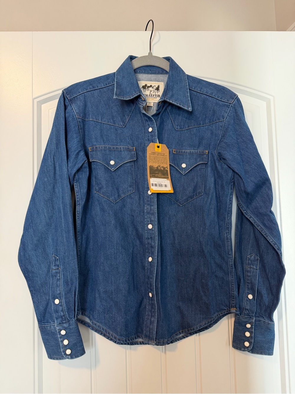 WOMEN'S WESTERN DENIM PEARL SNAP - Schaefer Outfitter